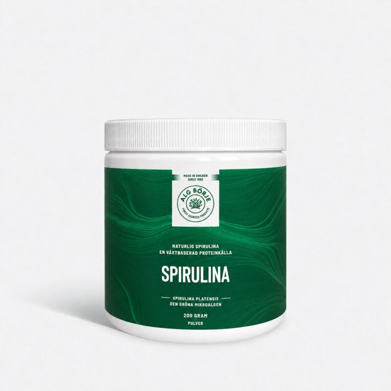 Spirulinapulver Eko, 200 gram